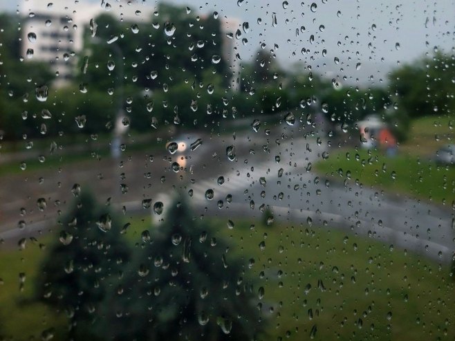 Данас киша у већини крајева