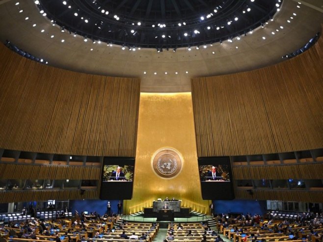Генерална скупштина УН (фото: EPA-EFE/MIGUEL RODRIGUEZ - илустрација) - 