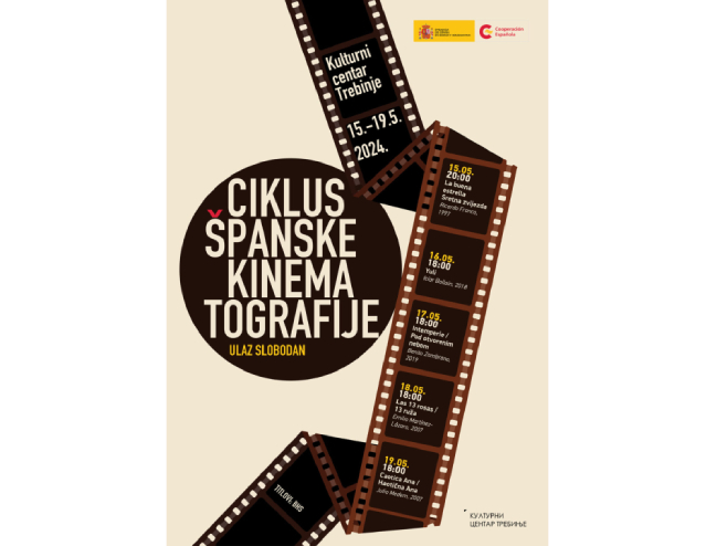 "Циклус шпанске кинематографије" у Културном центру Требиње